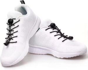 PLY Yuvarlak Kilitli Akıllı Elastik Ayakkabı Bağcığı 100cm 1 Çift