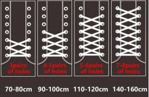 Mumlu Ayakkabı Bağı Yassı K915 150cm 1 Çift Açık Kahve