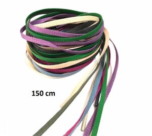 Mumlu Ayakkabı Bağı Yassı K915 150cm 1 Çift Siyah