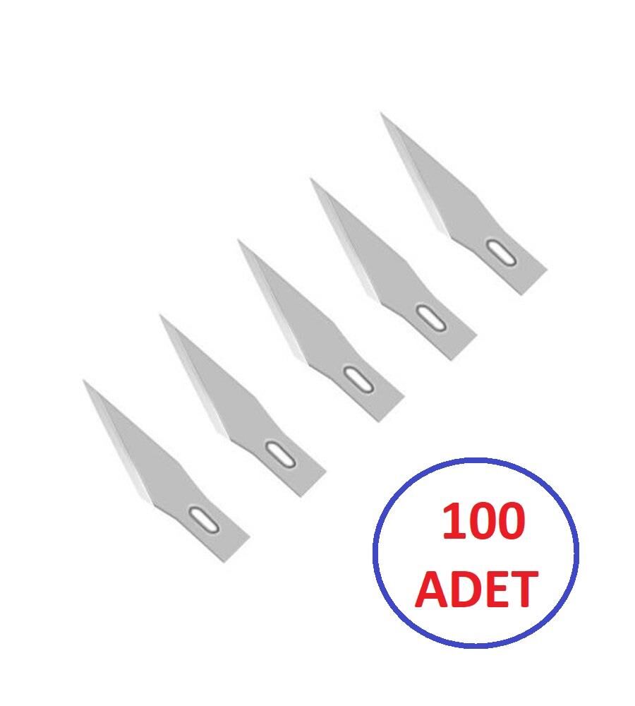 TOPTAN SRTfootcare (10 PAKET) 11 No KRETUAR BIÇAK YEDEĞİ 10 LU