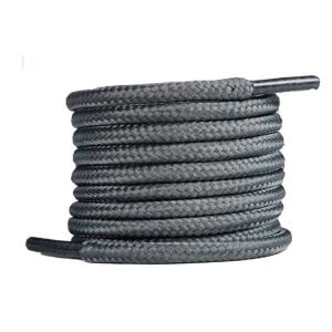 Yuvarlak Bot Bağcığı K350 120cm 1 Çift Gri