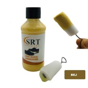 SRTfootcare Süet Nubuk Likit Ayakkabı Bakım Boyası 110 G Taba
