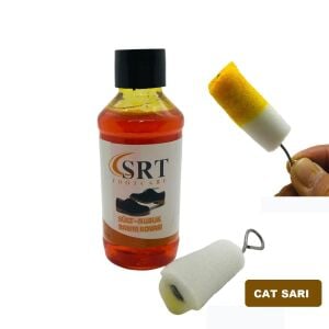 SRTfootcare Süet Nubuk Likit Ayakkabı Bakım Boyası 110 G Koyu Kahve