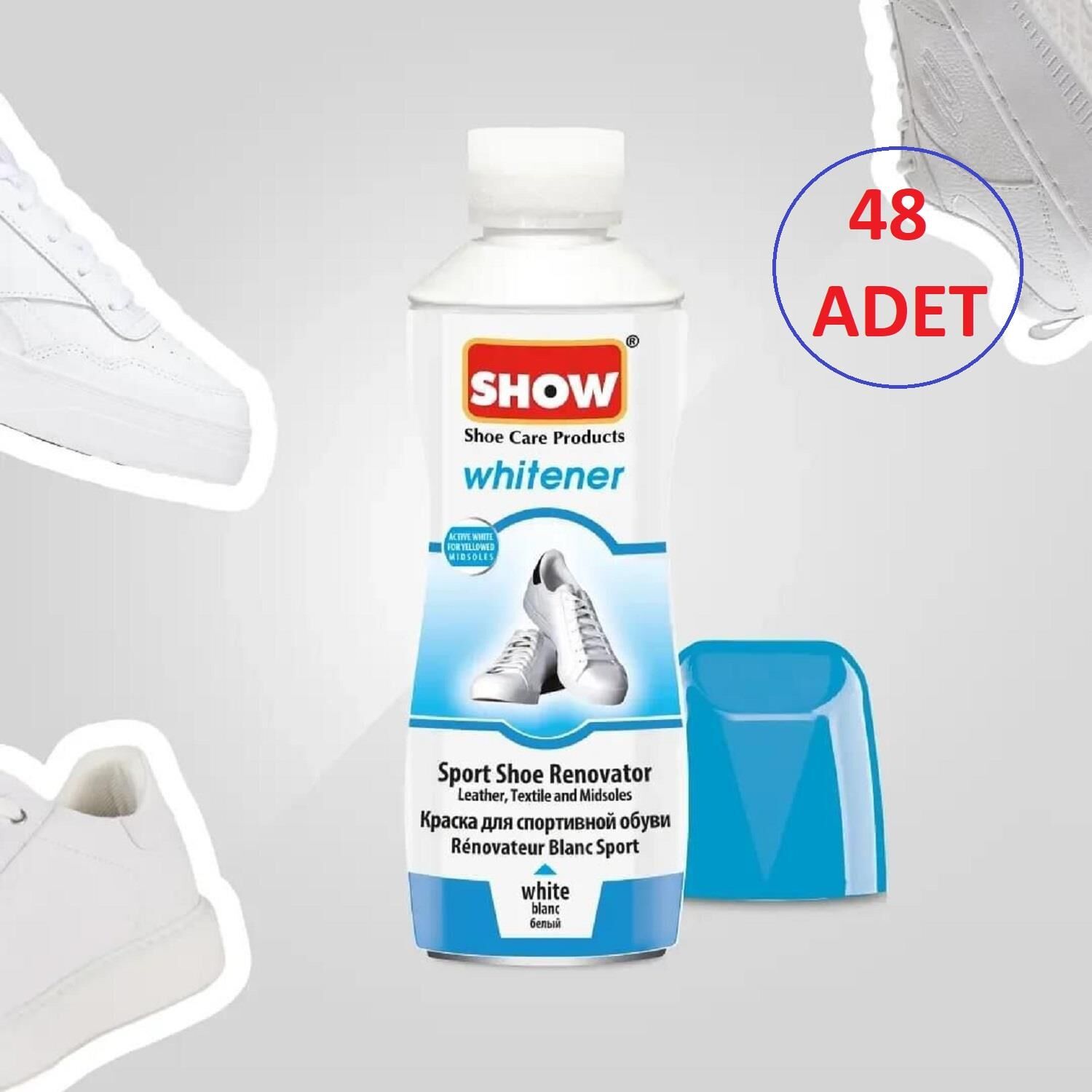 Show (48ADET) Likit Spor Ayakkabı Boyası 75gr Beyaz