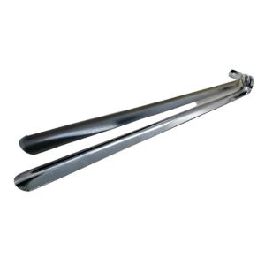 (12 ADET) Çelik Krom Kaplama Metal Ayakkabı Çekeceği Kerata 50 cm