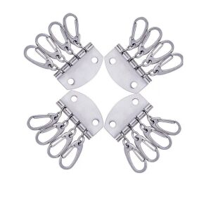 4 Kancalı Anahtarlık Tokası 1 Adet Deri El Aleti