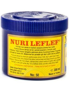 LefLef Klasik Ayakkabı Boyası 200 ml 1 Adet Koyu Kahve