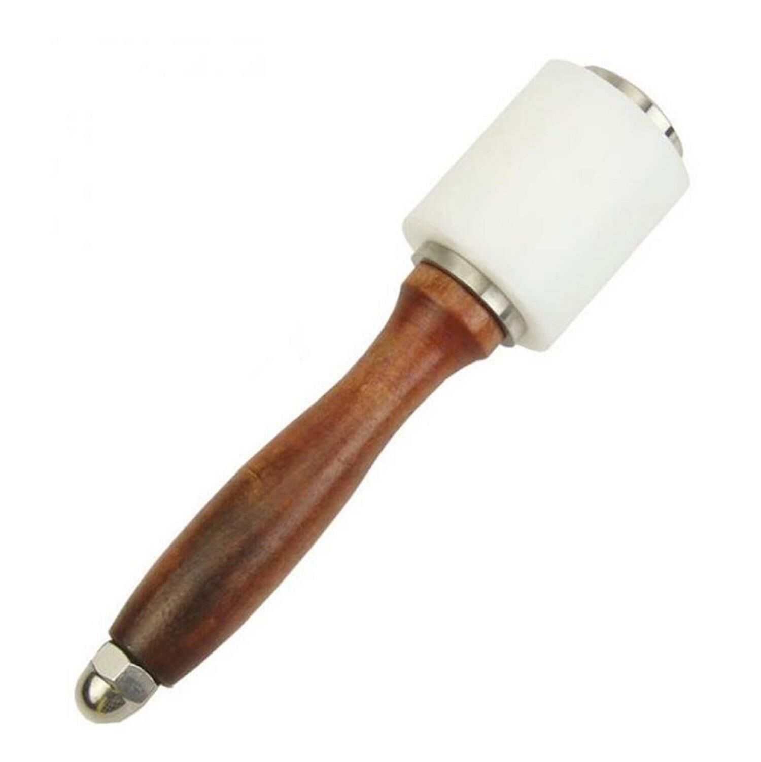 Ahşap Saplı Plastik Yuvarlak Tokmak (Çekiç) Deri El Aleti