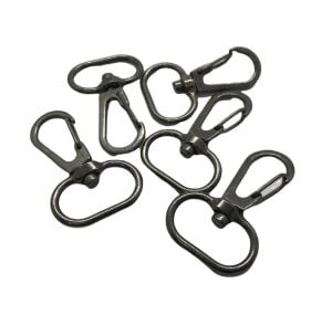 Gemici Model Papağan Anahtarlık Makrome Kancası 2 cm 5 Adet Deri Hobi Malzemesi