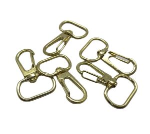 Gemici Model Papağan Anahtarlık Makrome Kancası 2 cm 5 Adet Deri Hobi Malzemesi