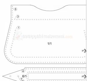 SRT507 Bayan Çantası 2in1 PDF Şablonu 2li Set Deri El Aletleri