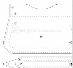 SRT507 Bayan Çantası 2in1 PDF Şablonu 2li Set Deri El Aletleri