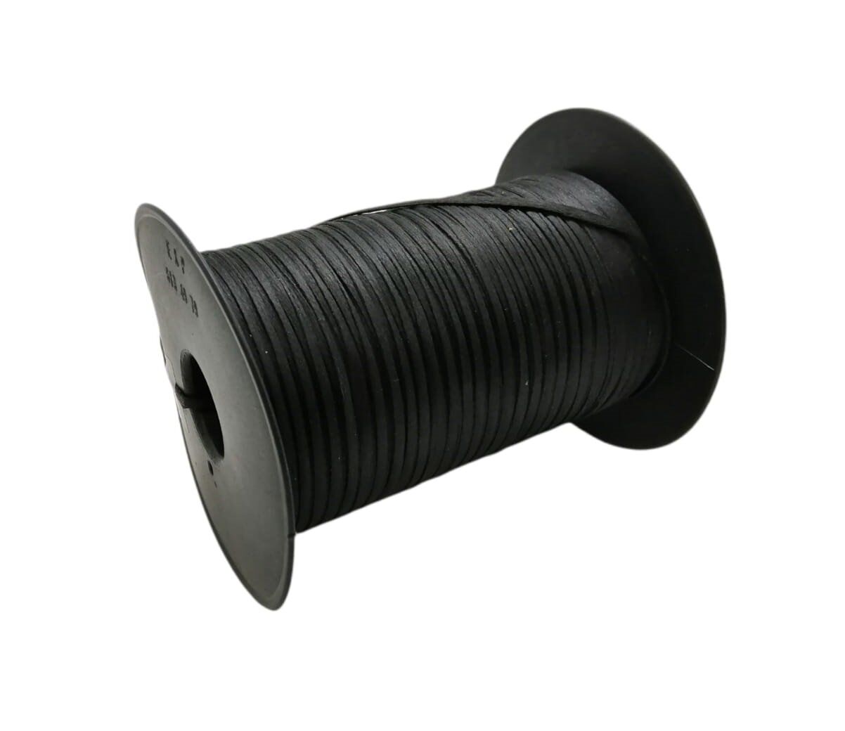 SRTfootcare Deri El Dikişi İçin Mumlu İplik 2.5 Mm 250mt (Leathercraft, Deri Hobi) Siyah