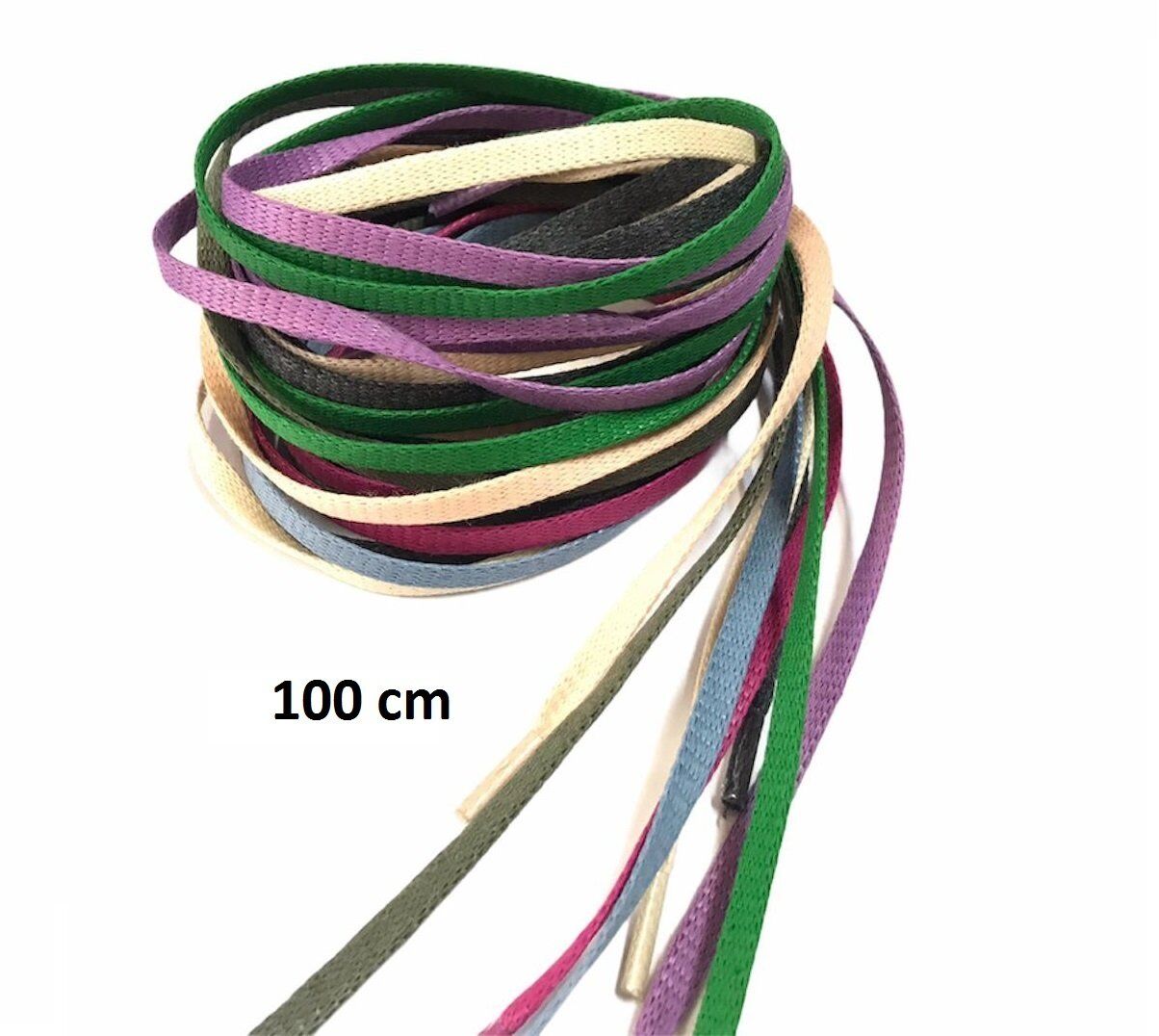 Mumlu Ayakkabı Bağı Yassı K915 100cm 1 Çift