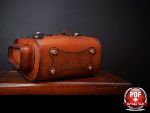 SRT505 İkonik Çanta 2in1 PDF Şablonu 2li Set Deri El Aletleri