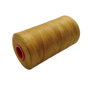SRTfootcare Deri El Dikişi İçin Mumlu İplik 0,8 Mm 500mt (Leathercraft, Deri Hobi) Camel 08