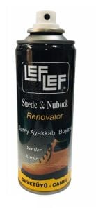 Leflef Süet, Nubuk Sprey Boya Siyah