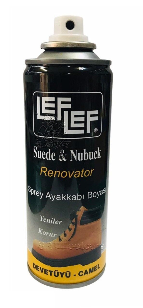 Leflef Süet, Nubuk Sprey Boya Deve Tüyü