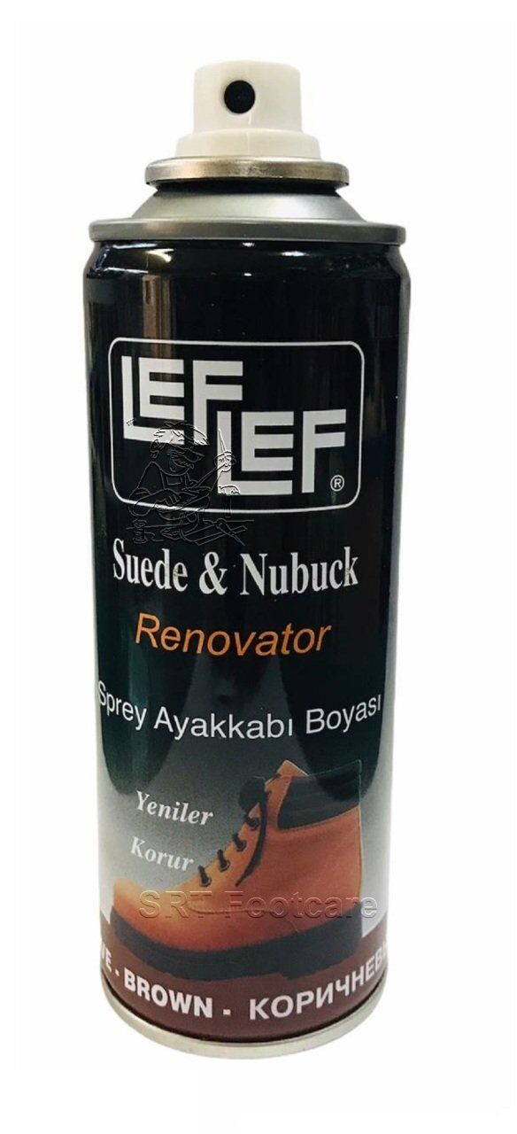 Leflef Süet, Nubuk Sprey Boya Kahverengi