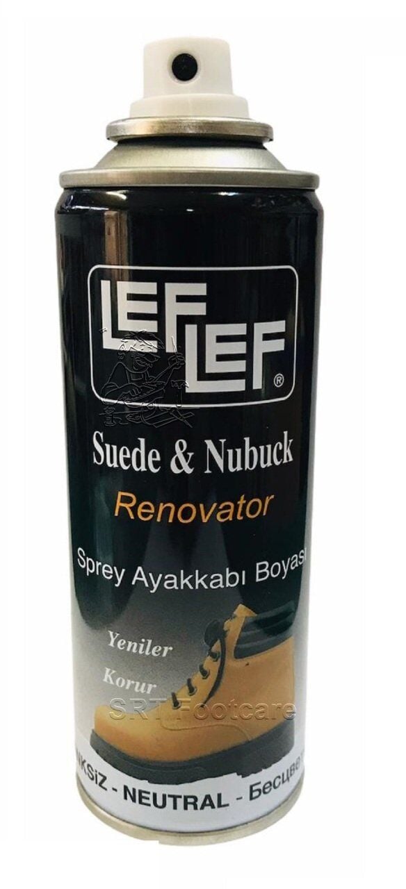 Leflef Süet, Nubuk Sprey Boya Şeffaf