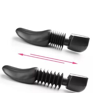 Comfy Plastik Körüklü Ayakkabı Kalıbı Erkek Beden 1 Çift Siyah