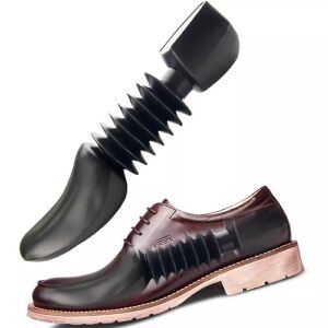 Comfy Plastik Körüklü Ayakkabı Kalıbı Erkek Beden 1 Çift Siyah