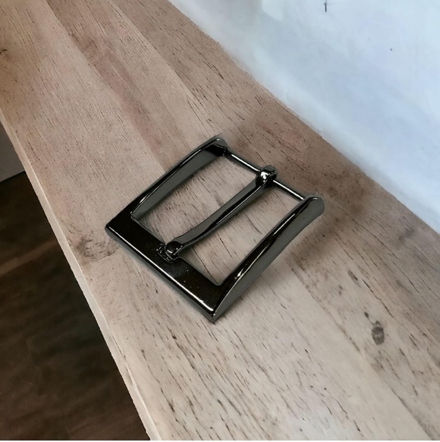 Kemer Tokası 4 cm 1 Adet Siyah Nikel (Leathercraft, Deri Hobi)