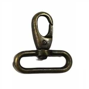 Papağan Anahtarlık Kancası 3 cm 2 Adet Deri Hobi Malzemesi Nikel