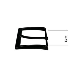 Kemer Tokası 4 cm 1 Adet Siyah Boyalı (Leathercraft, Deri Hobi)