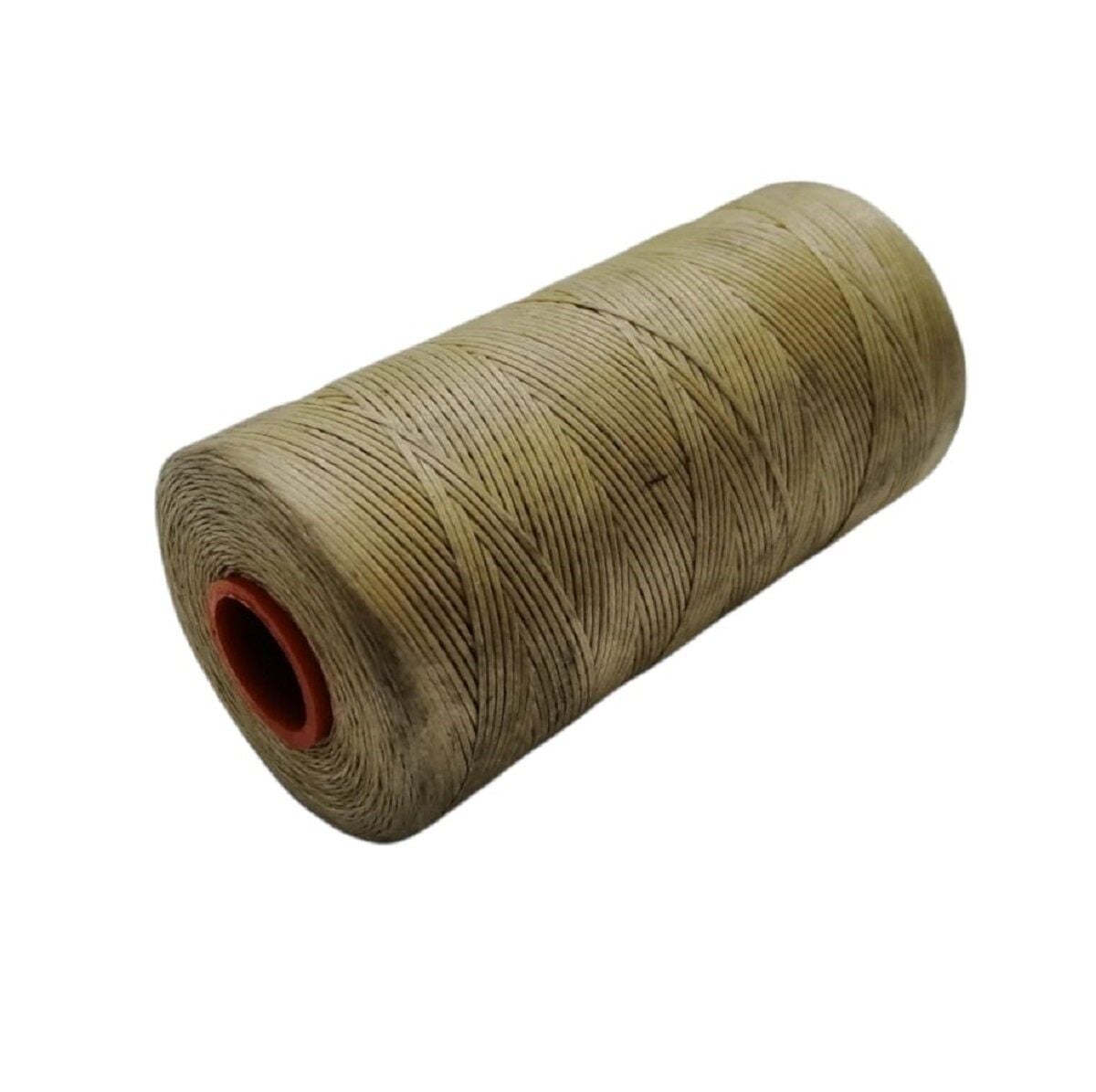 SRTfootcare Deri El Dikişi İçin Mumlu İplik 0,8 Mm 500mt (Leathercraft, Deri Hobi) Toprak 04