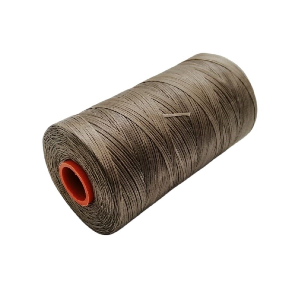 SRTfootcare Deri El Dikişi İçin Mumlu İplik 0,8 Mm 500mt (Leathercraft, Deri Hobi) Toprak 724