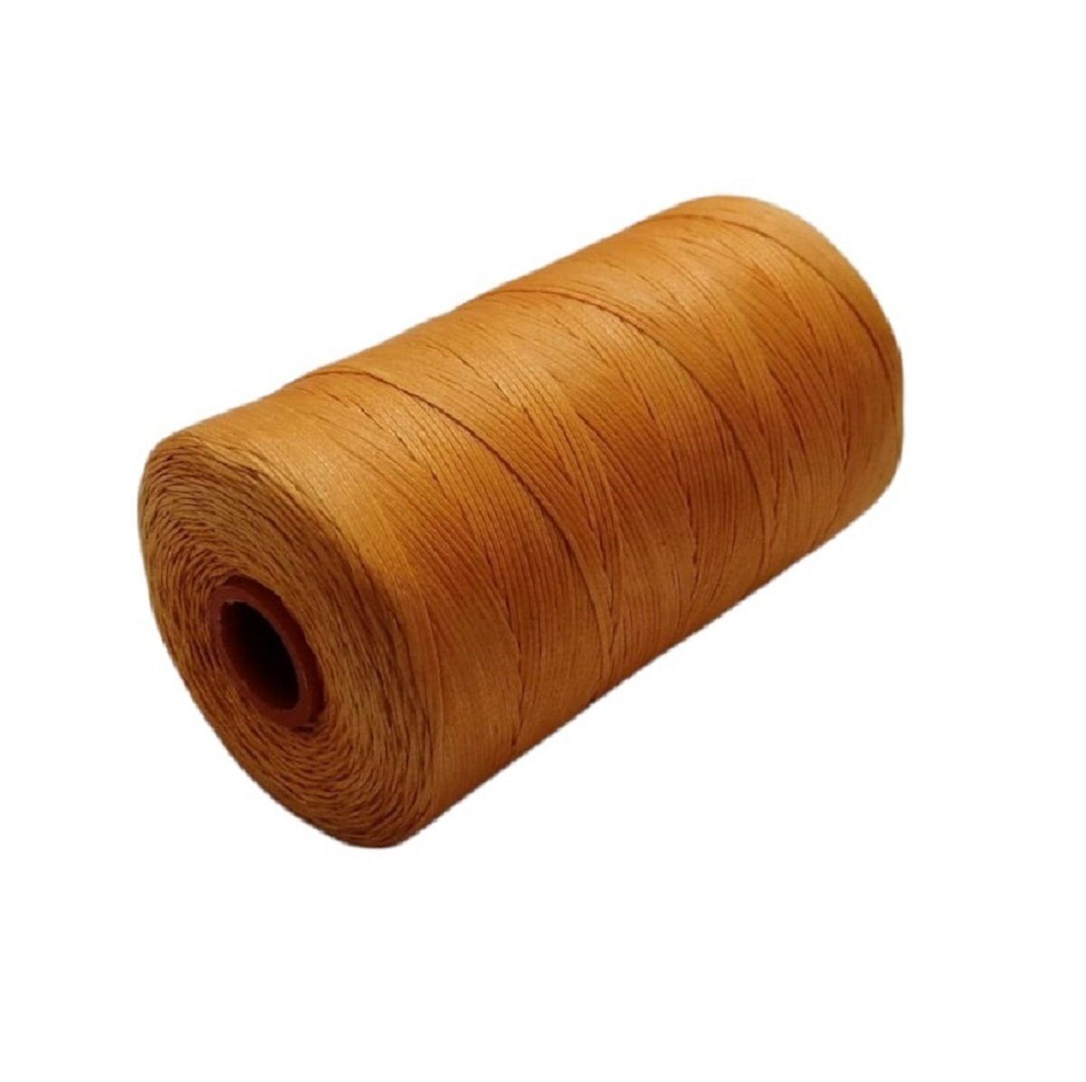 SRTfootcare Deri El Dikişi İçin Mumlu İplik 0,8 Mm 500mt (Leathercraft, Deri Hobi) Turuncu 782