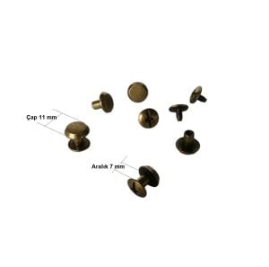 Kemer Vidası 5 Adet Antik Kahve