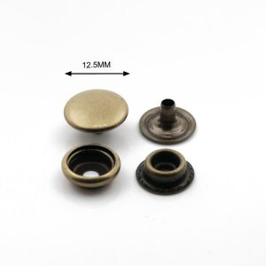 TOPTAN Metal ÇıtÇıt 61no Standart 720 Adet (Leathercraft, Deri Hobi) Okside