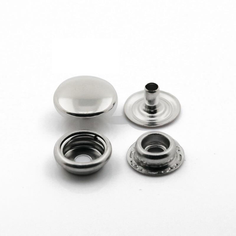 TOPTAN Metal ÇıtÇıt 61no Standart 720 Adet (Leathercraft, Deri Hobi) Nikel
