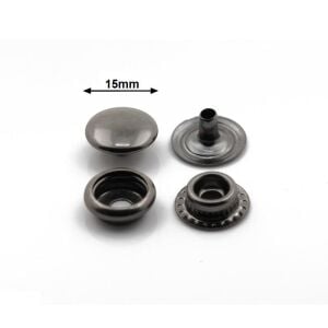 TOPTAN Metal ÇıtÇıt 61no Standart 720 Adet (Leathercraft, Deri Hobi) Okside