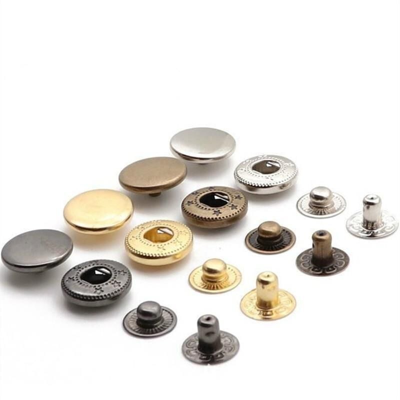 TOPTAN Metal Çıtçıt 54 no Alfa 720 Adet (Leathercraft, Deri Hobi)