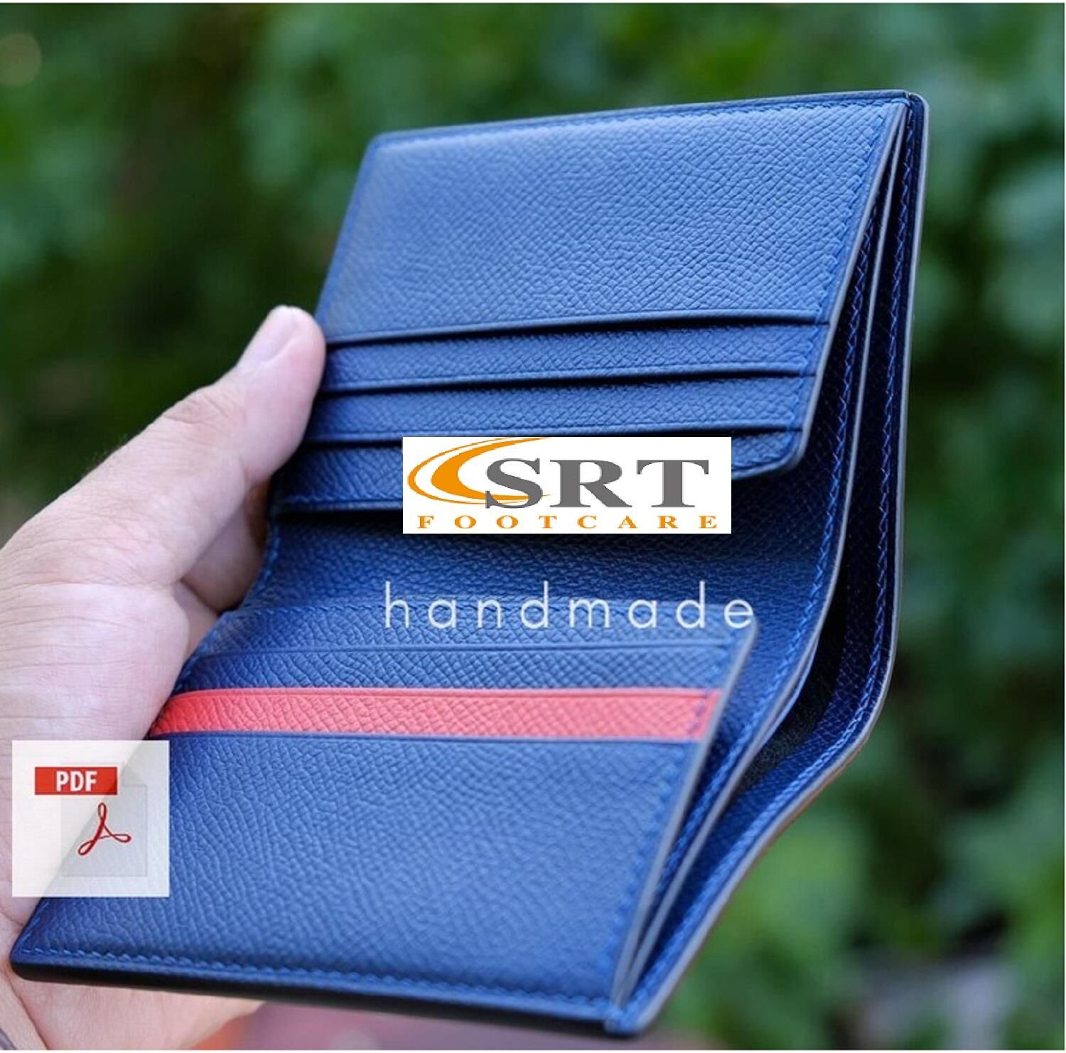 Bifold Cüzdan SRT559 PDF Şablonu Deri El Aletleri