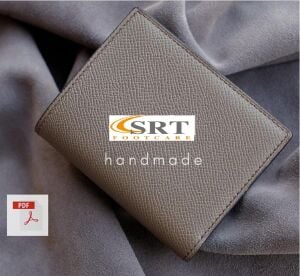 Bifold Cüzdan SRT559 PDF Şablonu Deri El Aletleri