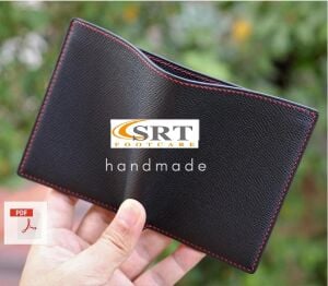 Bifold Cüzdan SRT559 PDF Şablonu Deri El Aletleri