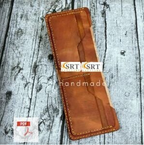 Bifold Cüzdan SRT560 PDF Şablonu Deri El Aletleri