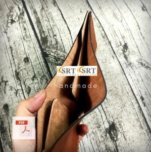 Bifold Cüzdan SRT560 PDF Şablonu Deri El Aletleri