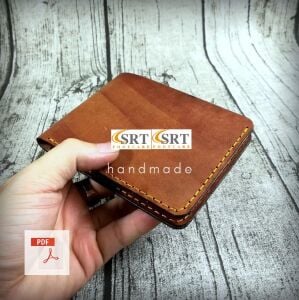 Bifold Cüzdan SRT560 PDF Şablonu Deri El Aletleri