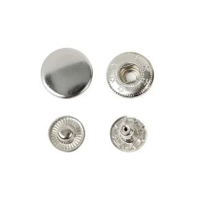TOPTAN Metal Çıtçıt 54 no Alfa 720 Adet (Leathercraft, Deri Hobi) Nikel