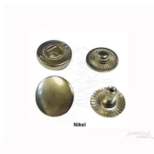 TOPTAN Metal Çıtçıt 61 no Alfa 720 Adet (Leathercraft, Deri Hobi)