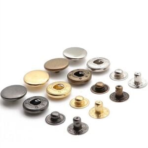 TOPTAN Metal Çıtçıt 61 no Alfa 720 Adet (Leathercraft, Deri Hobi)