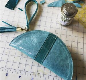 Clutch Model Çanta SRT563 PDF Şablonu Deri El Aletleri