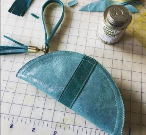 Clutch Model Çanta SRT563 PDF Şablonu Deri El Aletleri