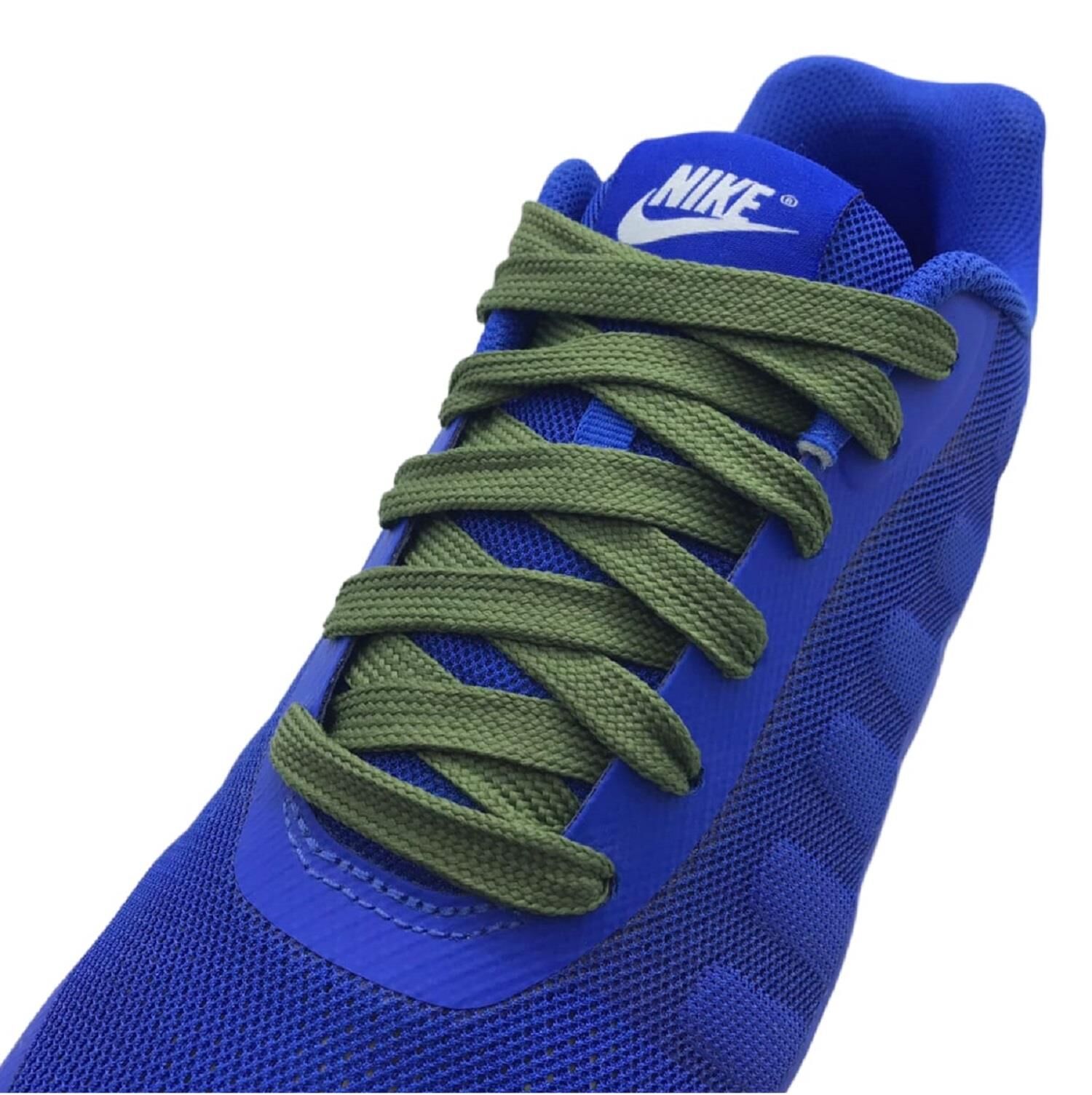 Spor Ayakkabı Bağı k111 120cm 1 Çift Haki Yeşil