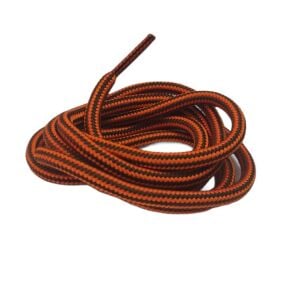 Çift Renk Yuvarlak Bot Bağcığı K350 120cm 1 Çift Vizon